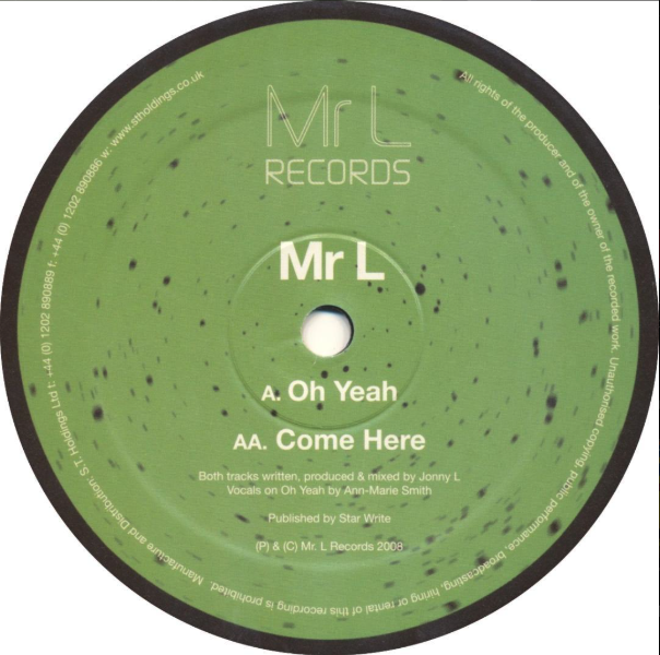 Number one track artwork for 2007